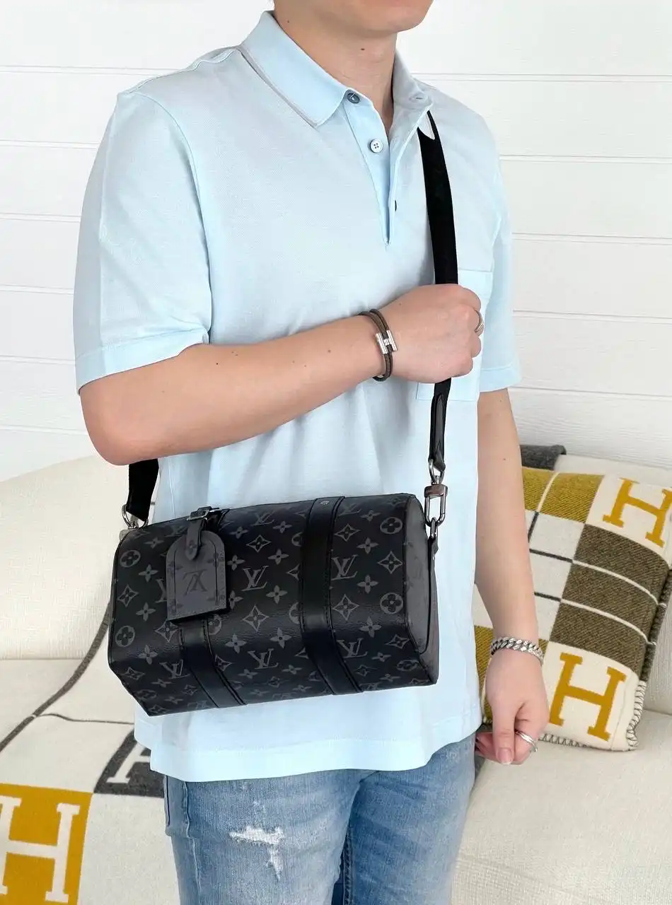 Louis Vuitton LV City Keepall Monogram Eclipse