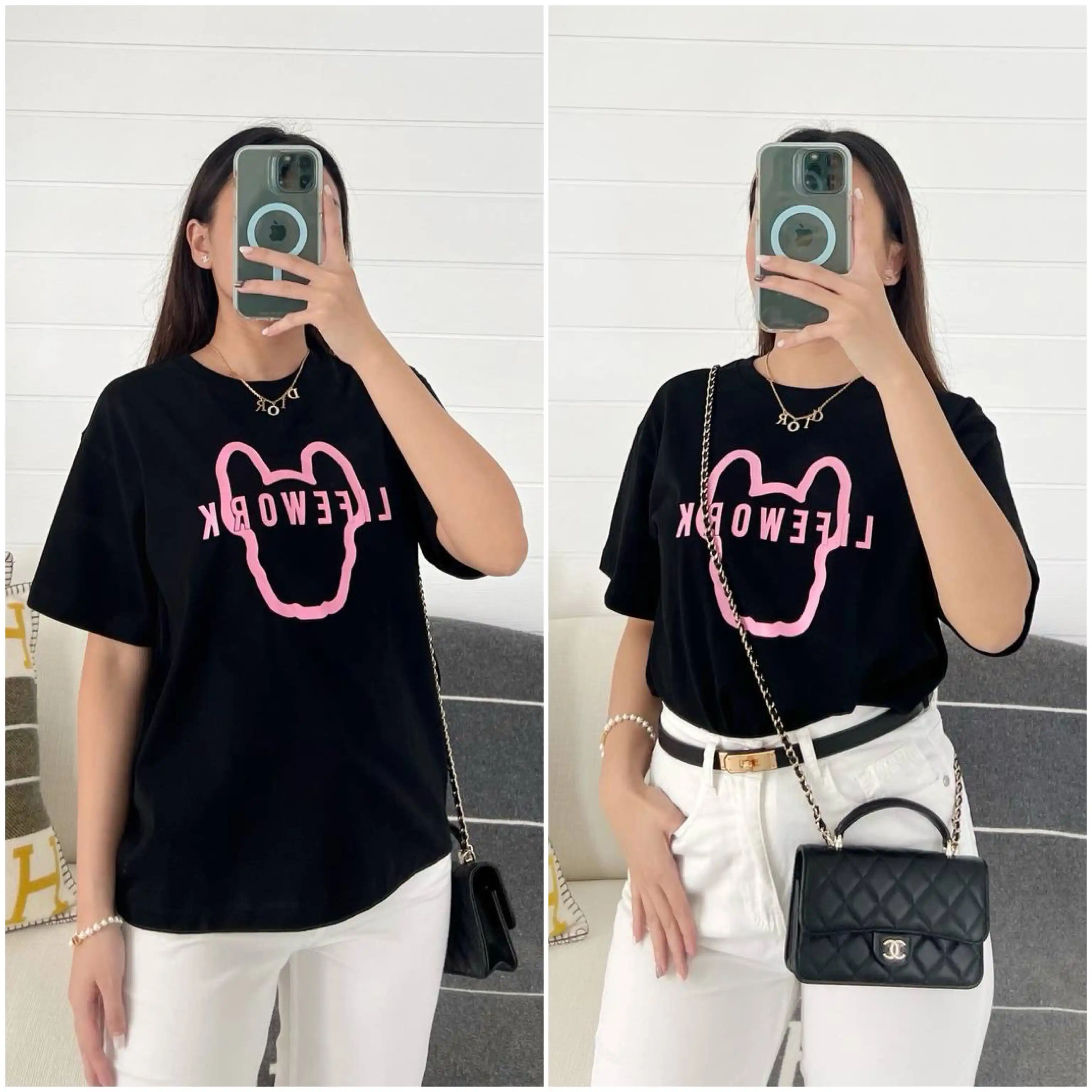 Lifework Lifework Logo Tshirt Black