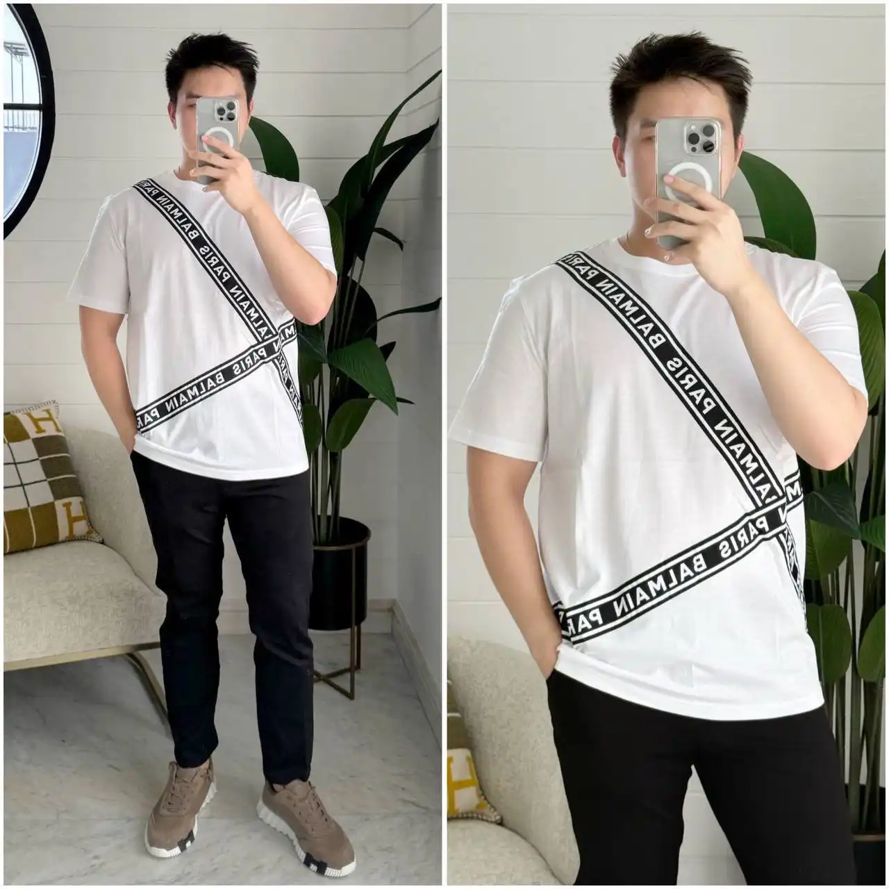 Hermes Poulp Watch T-shirt Marine Navy | Snowceline Luxuries