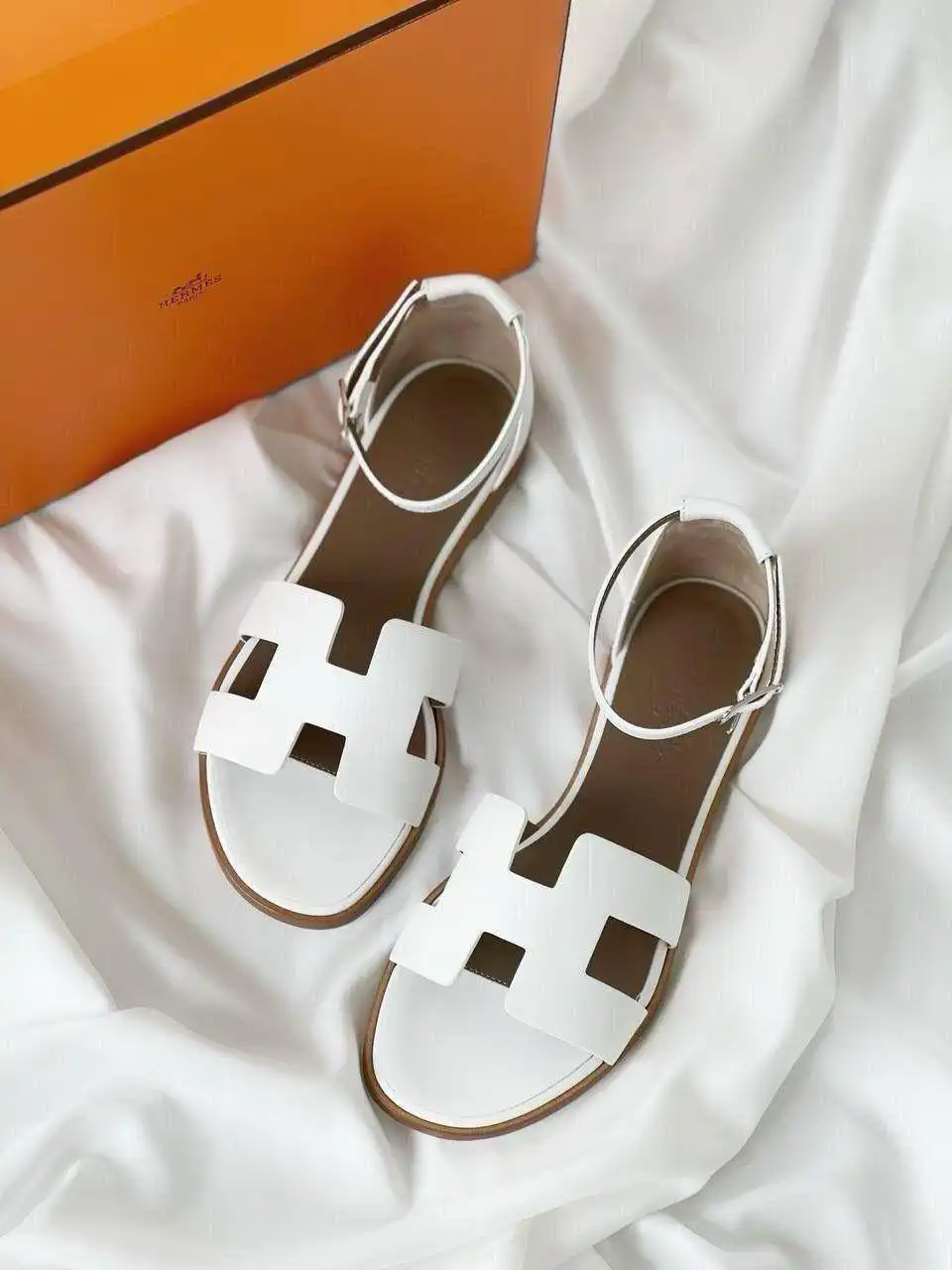 Hermes Hermes Santorini Blanc / White