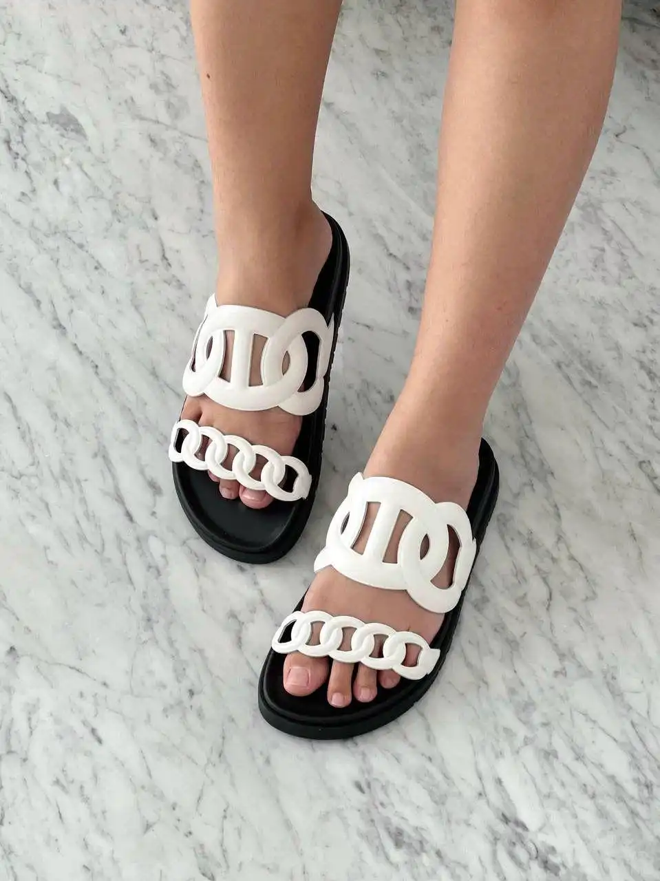 Hermes Extra Sandal White - photo 2