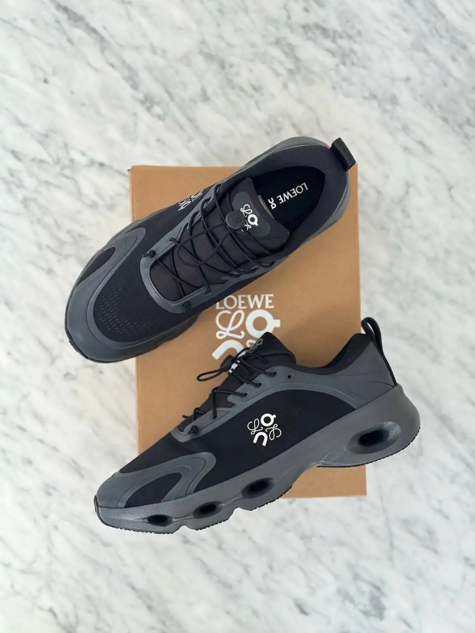 Loewe X ON Cloudsolo Sneaker Men Black - photo 4