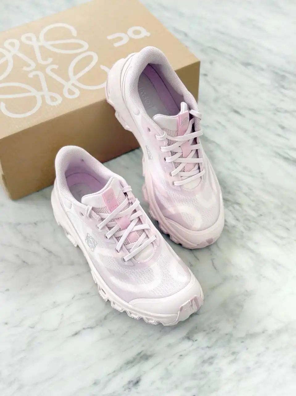 LOEWE Loewe X ON Cloudventure Sneaker Women Pale Pink