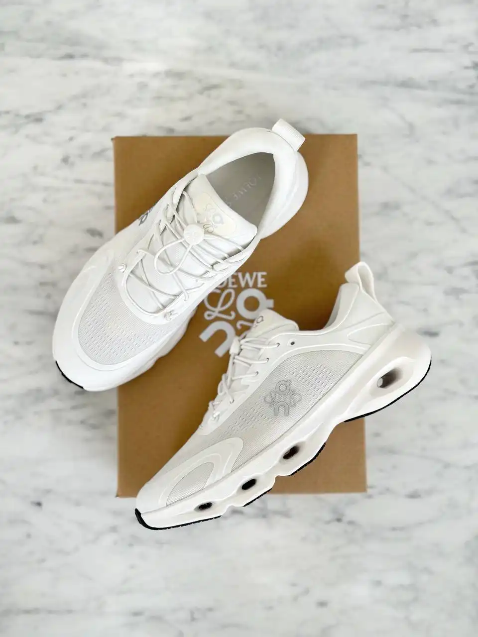 LOEWE Loewe x On Cloudsolo Sneakers Woman White / Light Grey