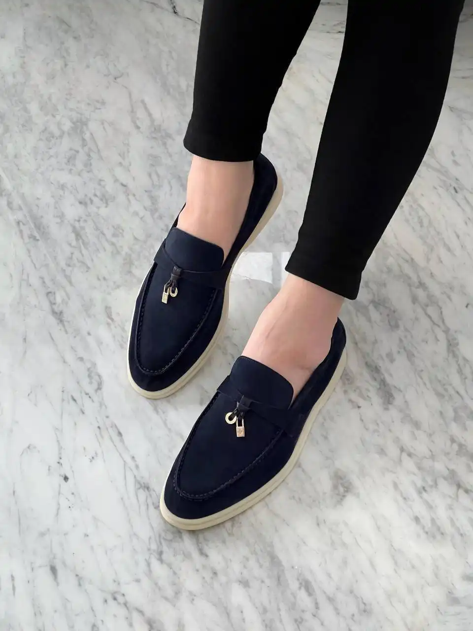 Loro Piana Summer Charm Walk Argo Blue Melange - photo 2