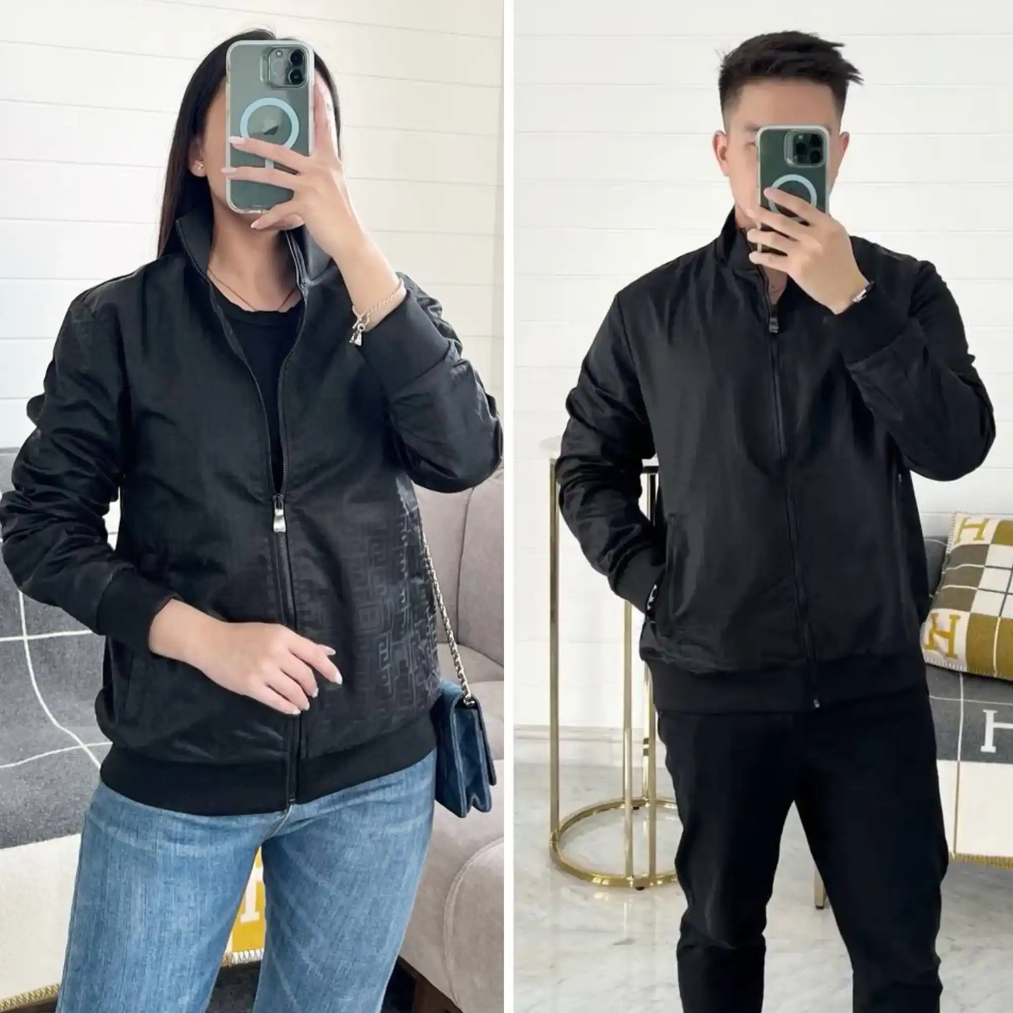 Balmain Balmain Jacket Black Monogram Black