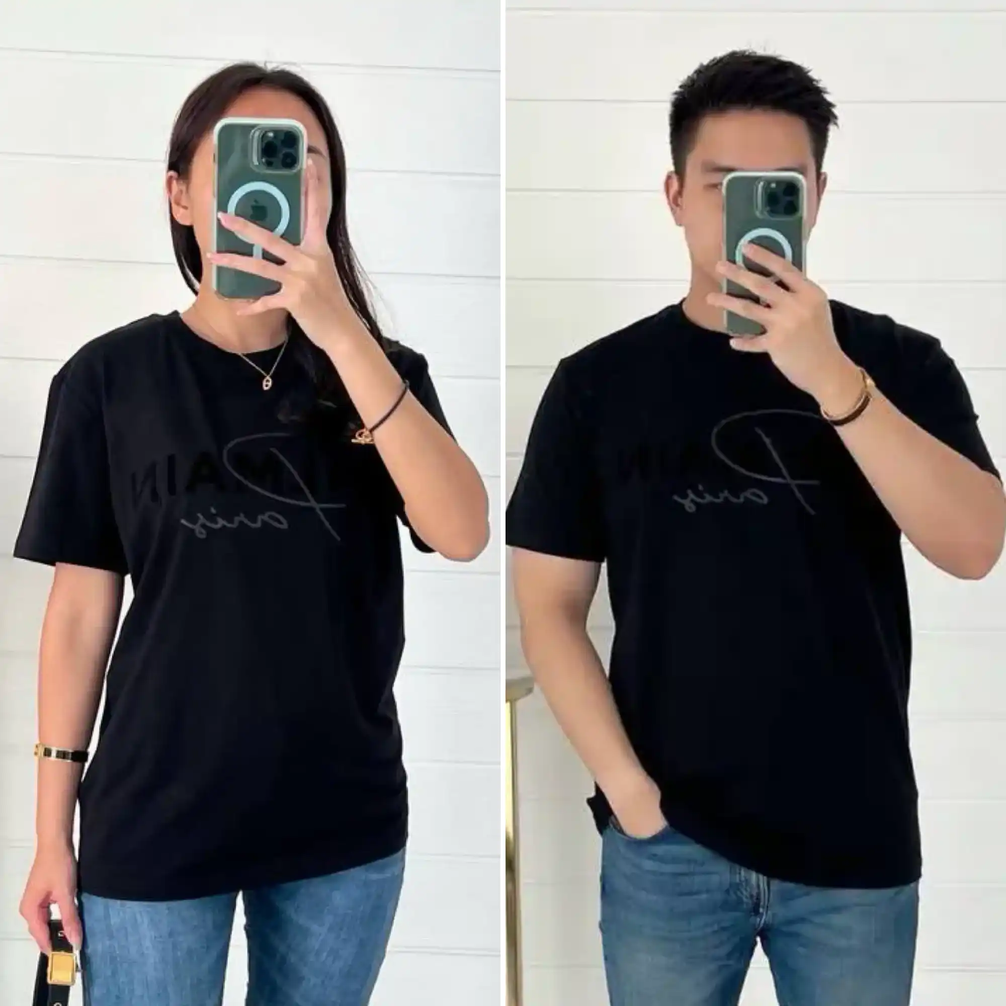 Balmain Balmain Tshirt Black Logo Paris Signature