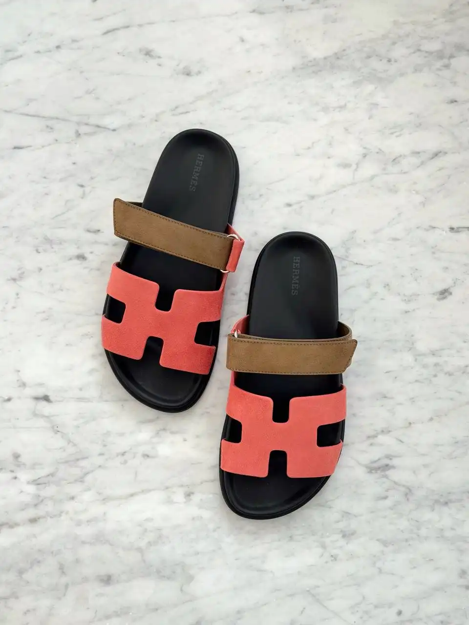 Hermes Hermes Chypre Sandal Rouge Tomette / Terre Ambree