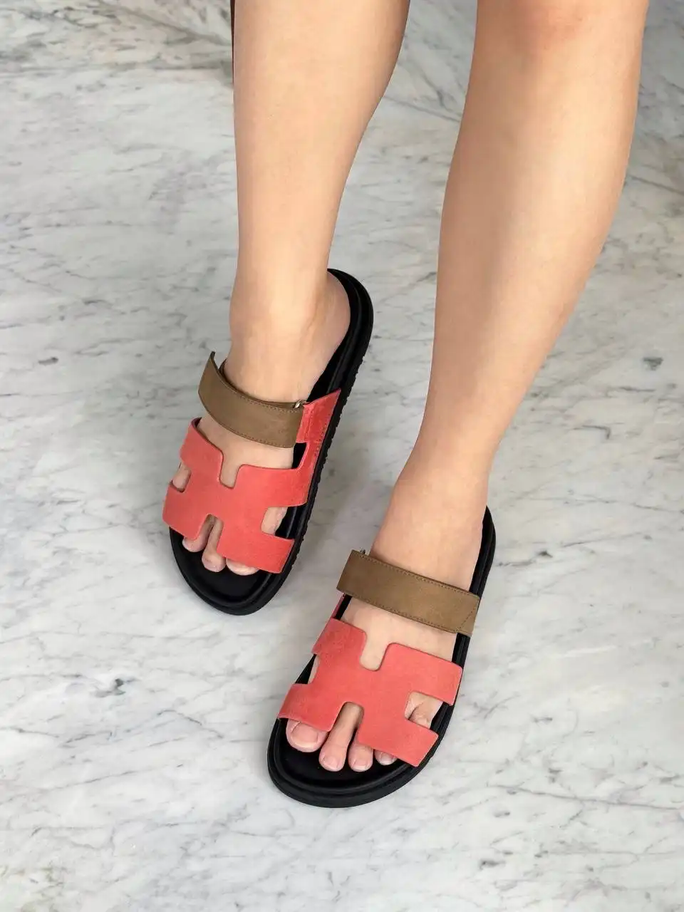 Hermes Hermes Chypre Sandal Rouge Tomette / Terre Ambree
