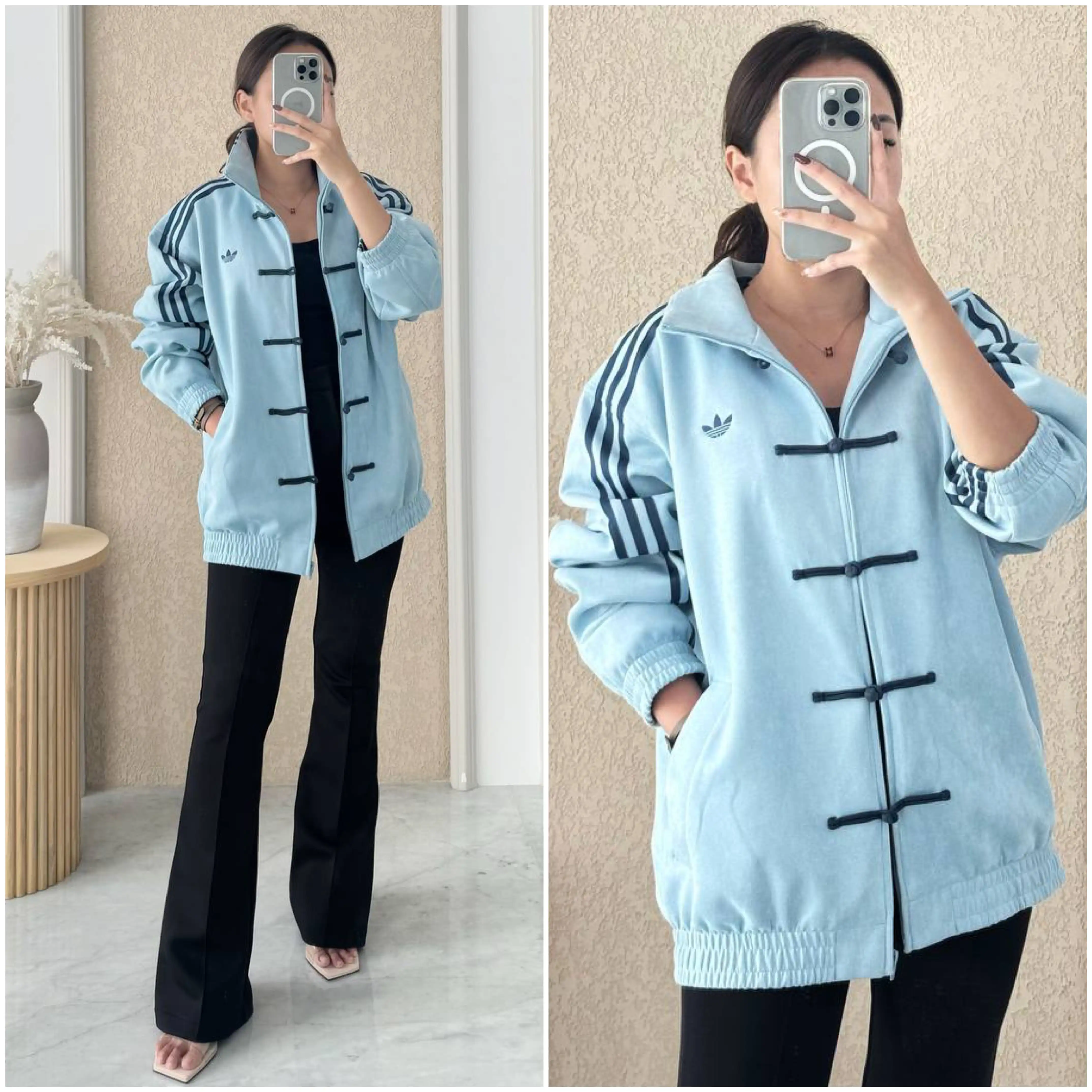 Adidas Chinese New Year Jacket Light Blue - photo 2