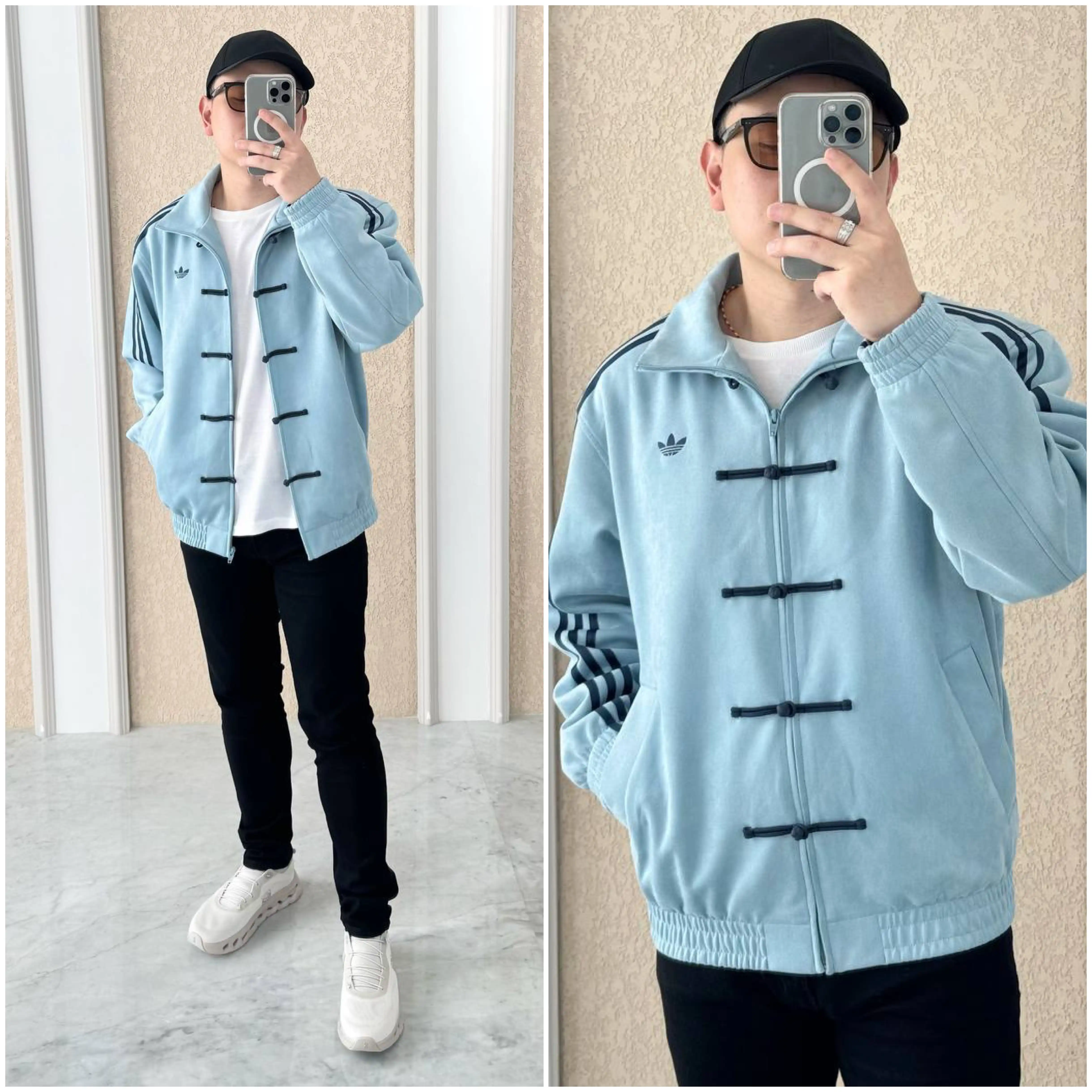 Adidas Chinese New Year Jacket Light Blue - photo 3