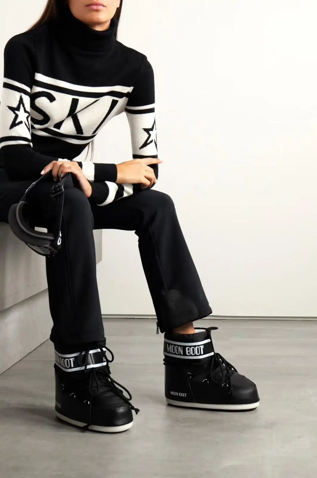 Moon Boot Icon Low Nylon Black - photo 5