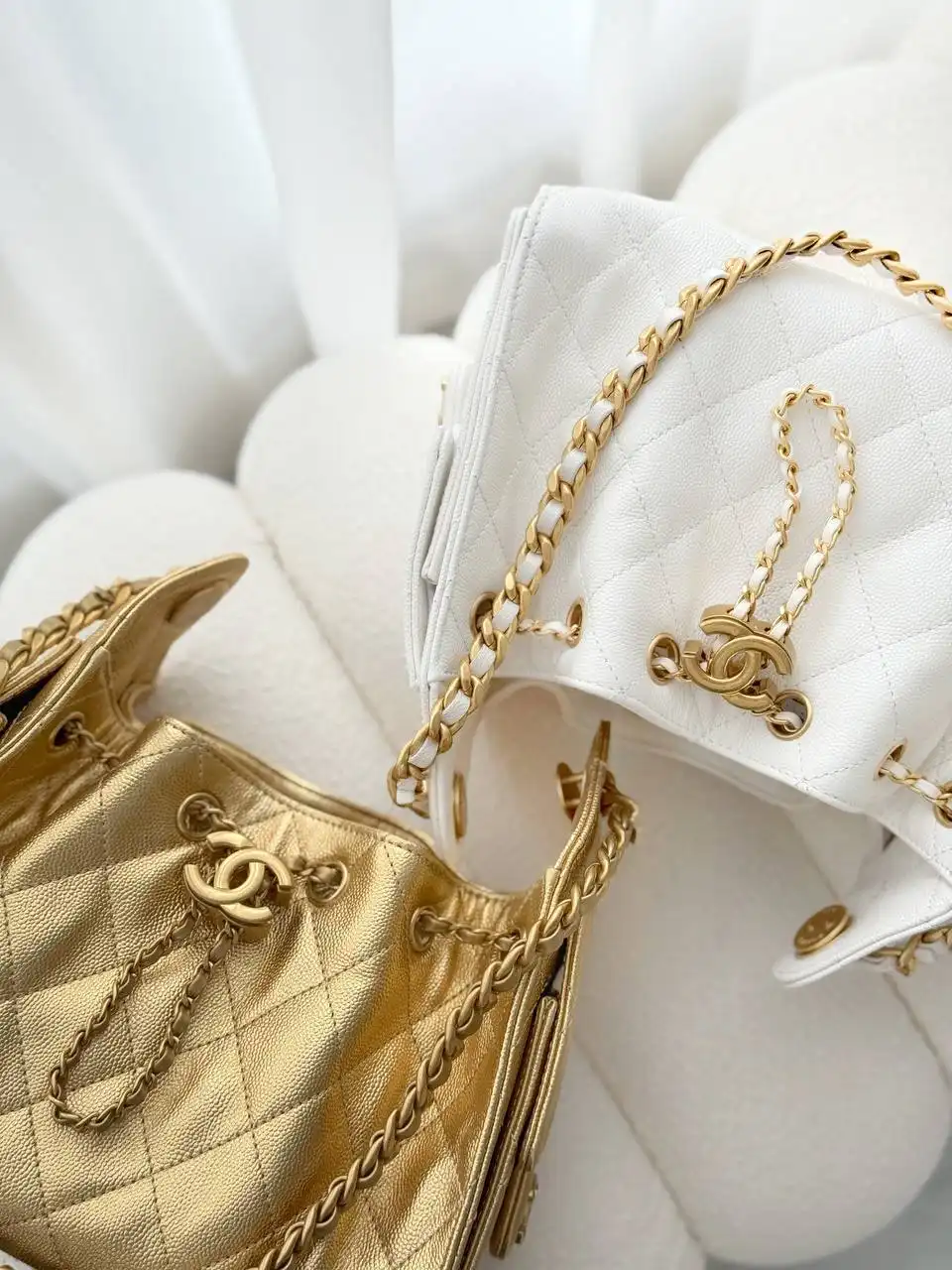 Chanel 25 / C25 Mini Gold GHW - photo 5