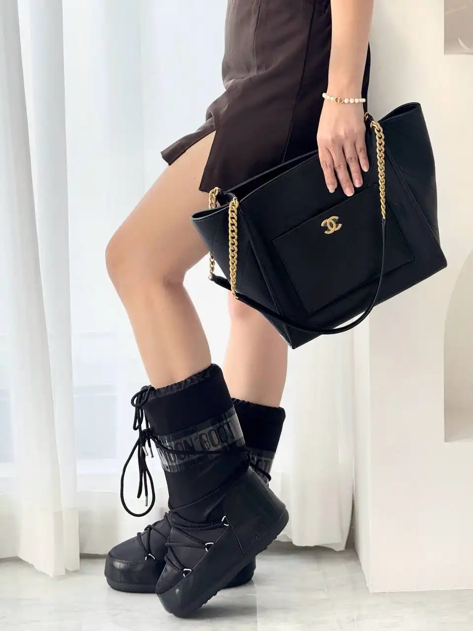 Moon Boot Icon Glance All Black - photo 4