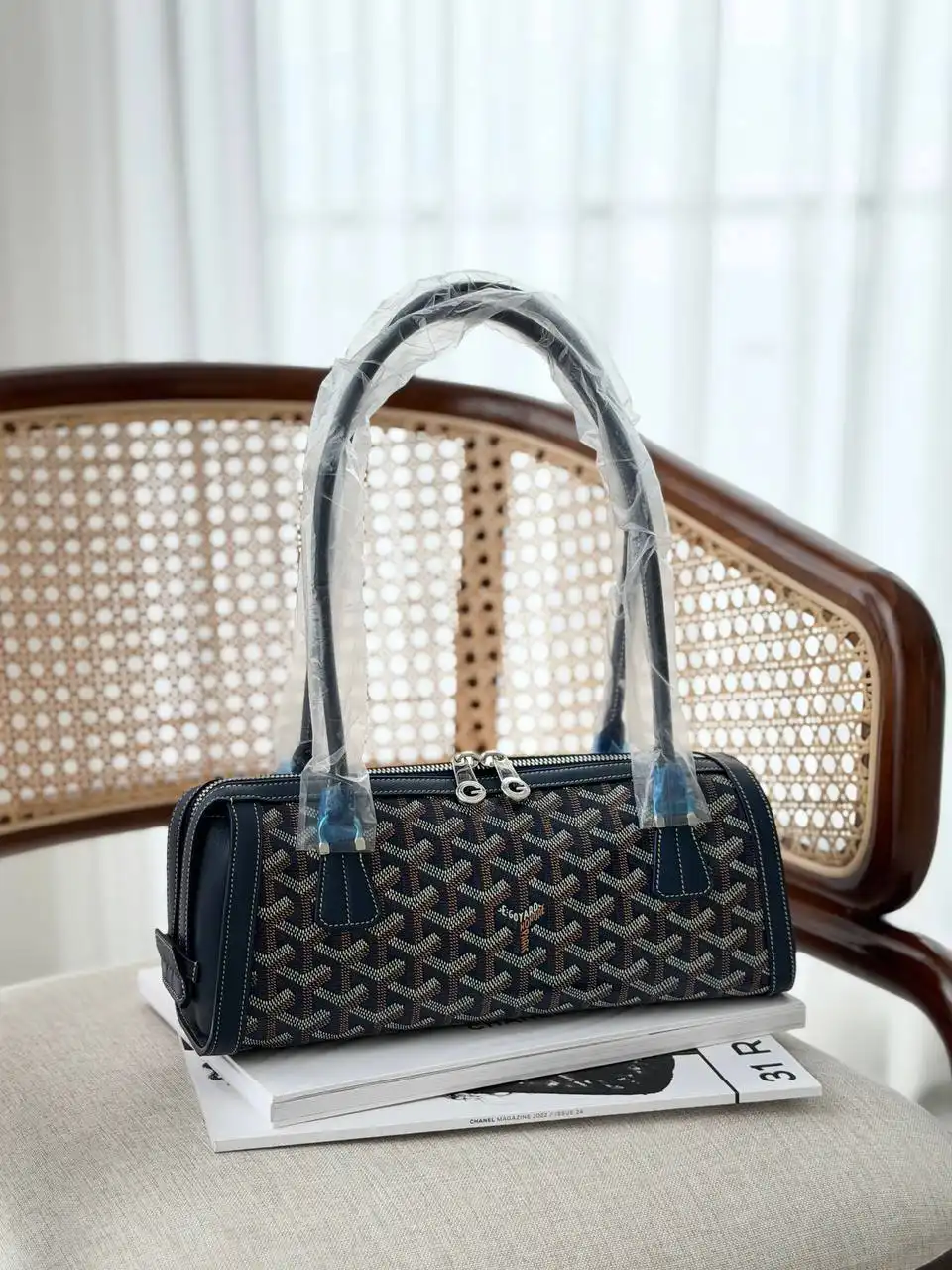 Goyard Bonbonniere Bag - Navy