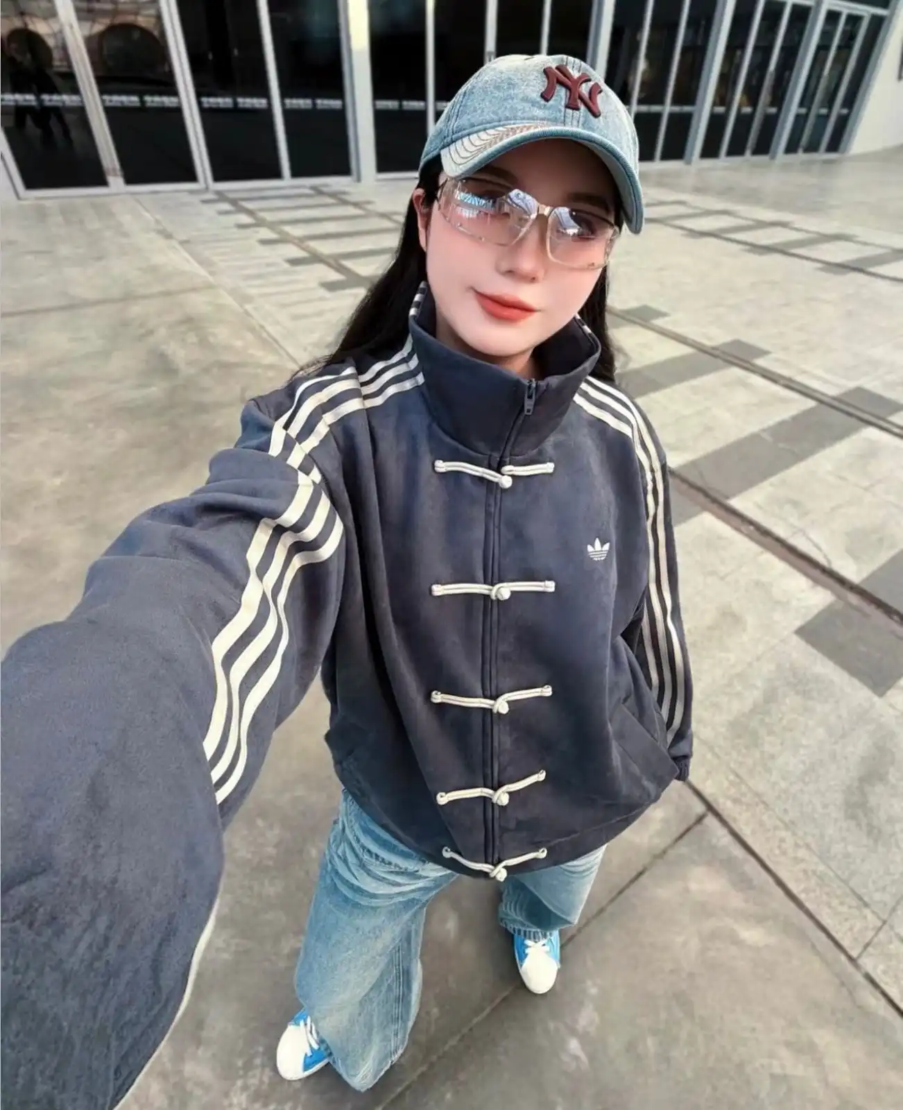 Adidas Chinese New Year Jacket Dark grey - photo 4