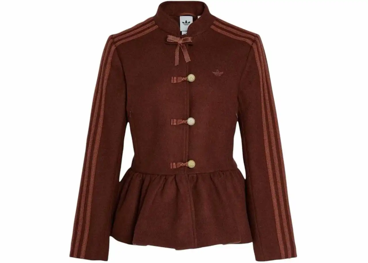 Adidas Peplum Cheongsam Jacket Terracota - photo 4