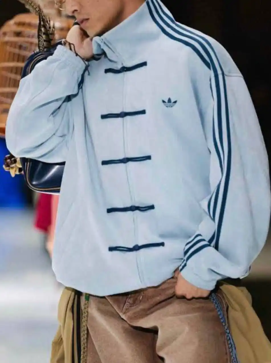 Adidas Chinese New Year Jacket Light Blue - photo 7