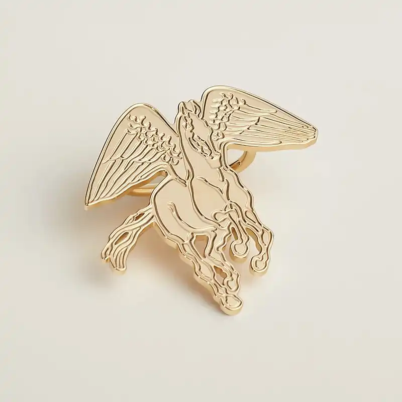 Hermes Scarf Ring Pegase Scarf Ring GHW - photo 4