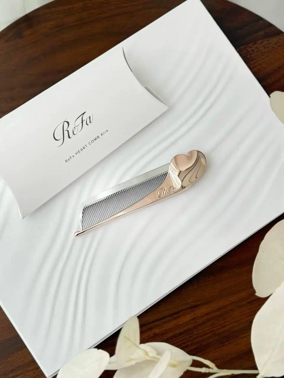 Refa Refa Heart Comb Aira Rosegold