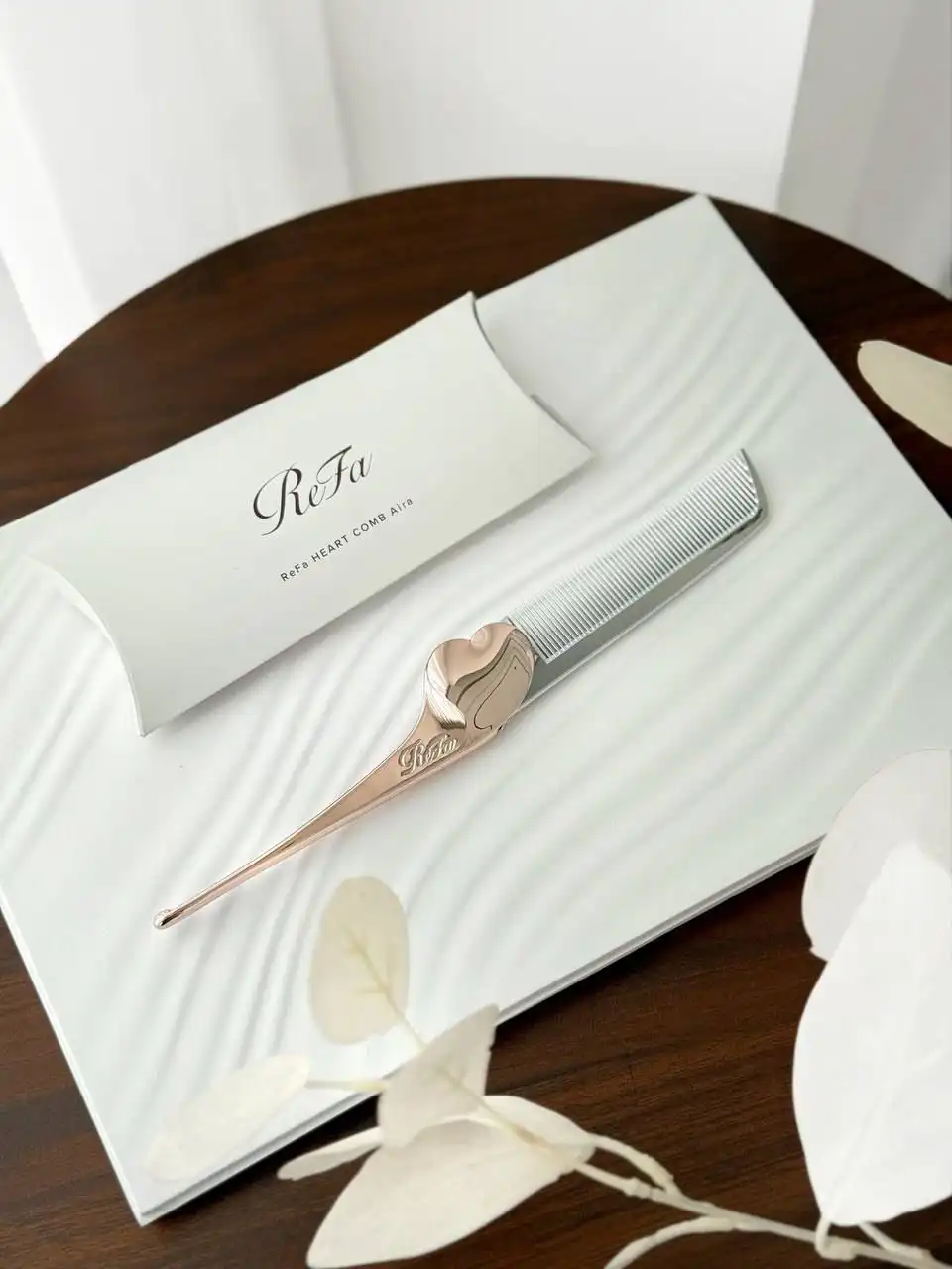 Refa Refa Heart Comb Aira Rosegold