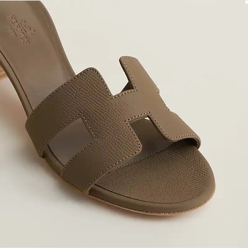 Hermes Oasis Sandal Epsom Etoupe - photo 4