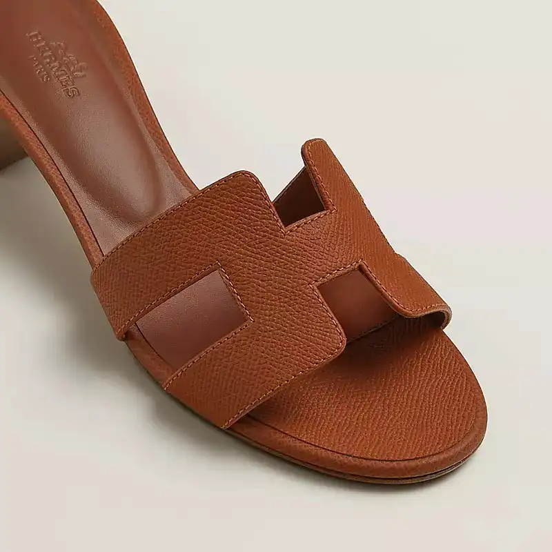 Hermes Oasis Sandal Epsom Heritage Gold - photo 4