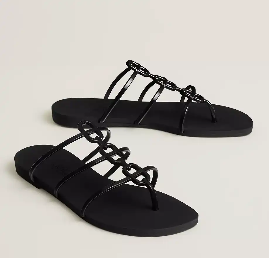 Hermes Mykonos Sandal Black - photo 4
