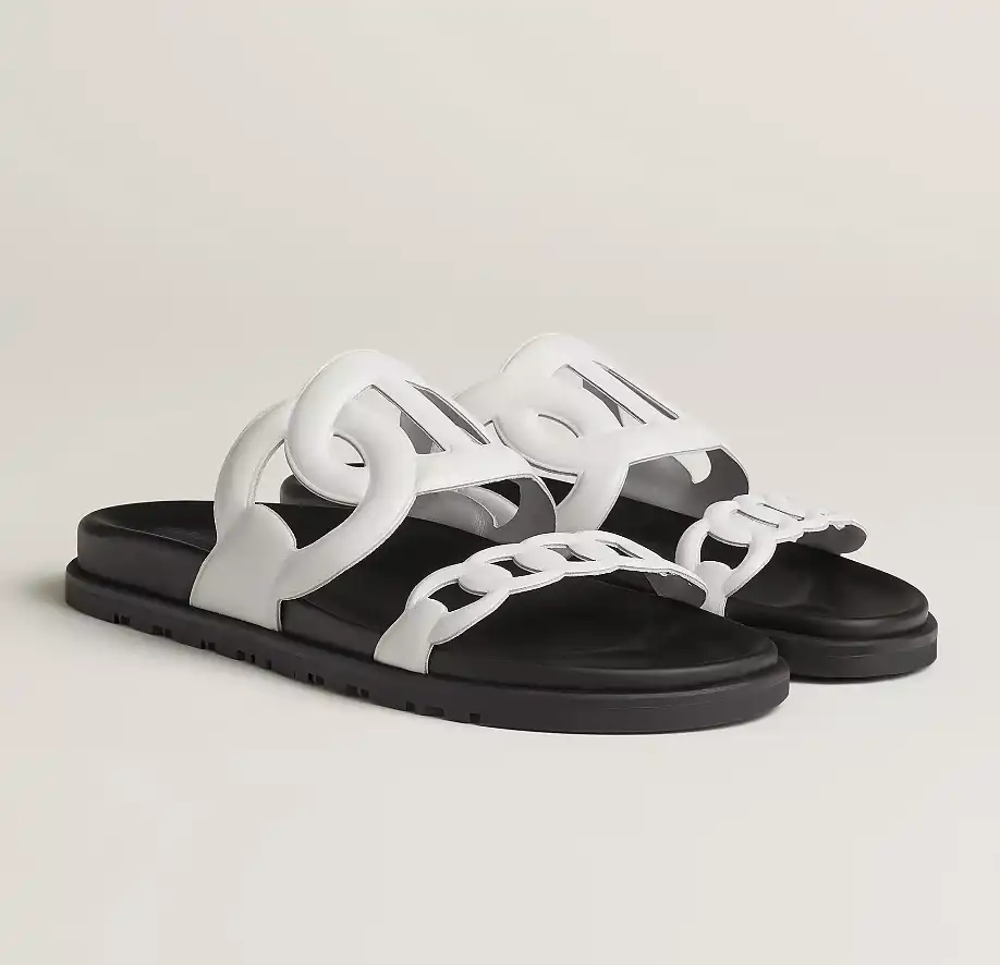 Hermes Extra Sandal White - photo 3