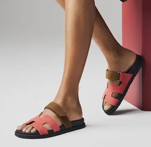 Hermes Chypre Sandal Rouge Tomette / Terre Ambree - photo 6