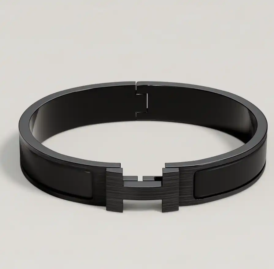 Hermes Clic HH Bracelet So Black BHW - photo 2