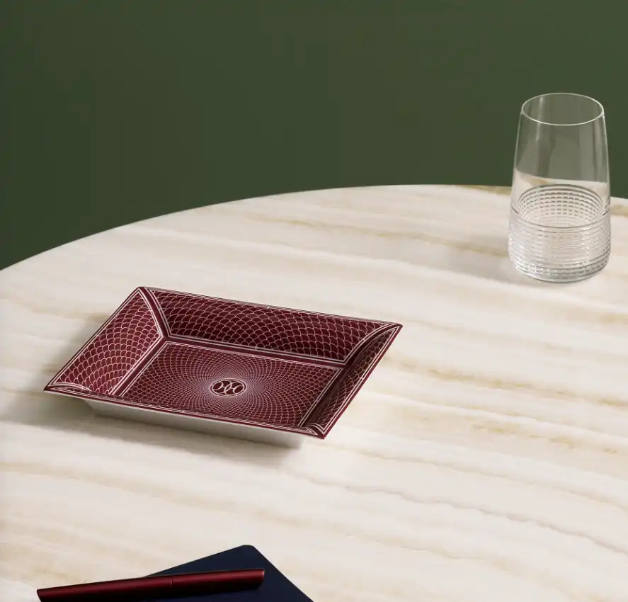 Hermes H Deco Rouge Change Tray - photo 3