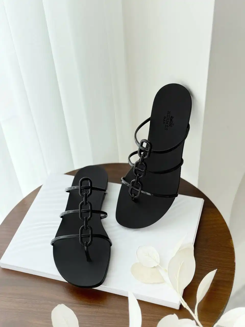 Hermes Mykonos Sandal Black - photo 3