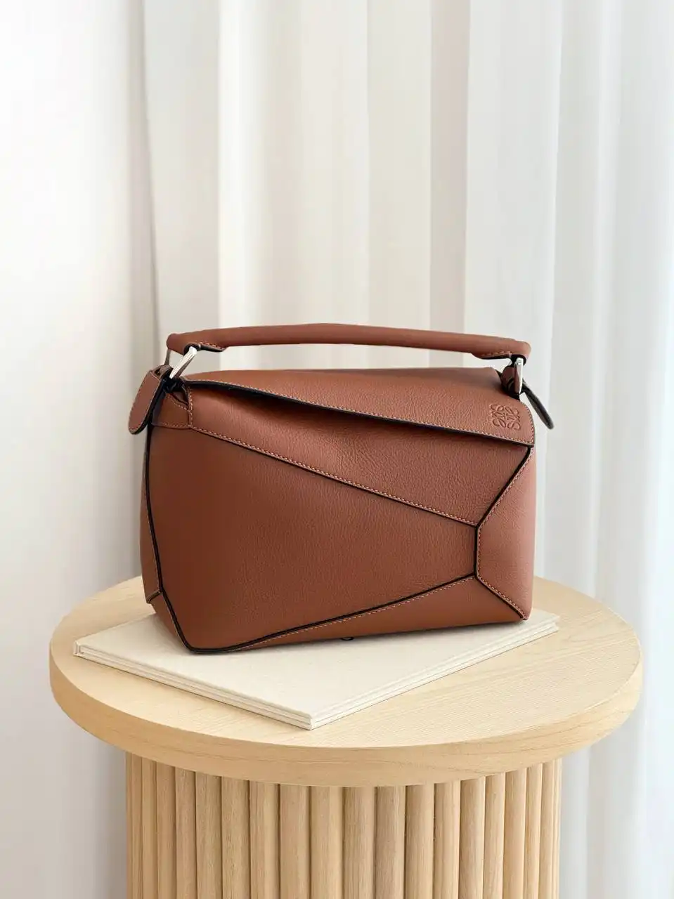 Loewe Puzzle Bag Edge Small Tan - photo 5