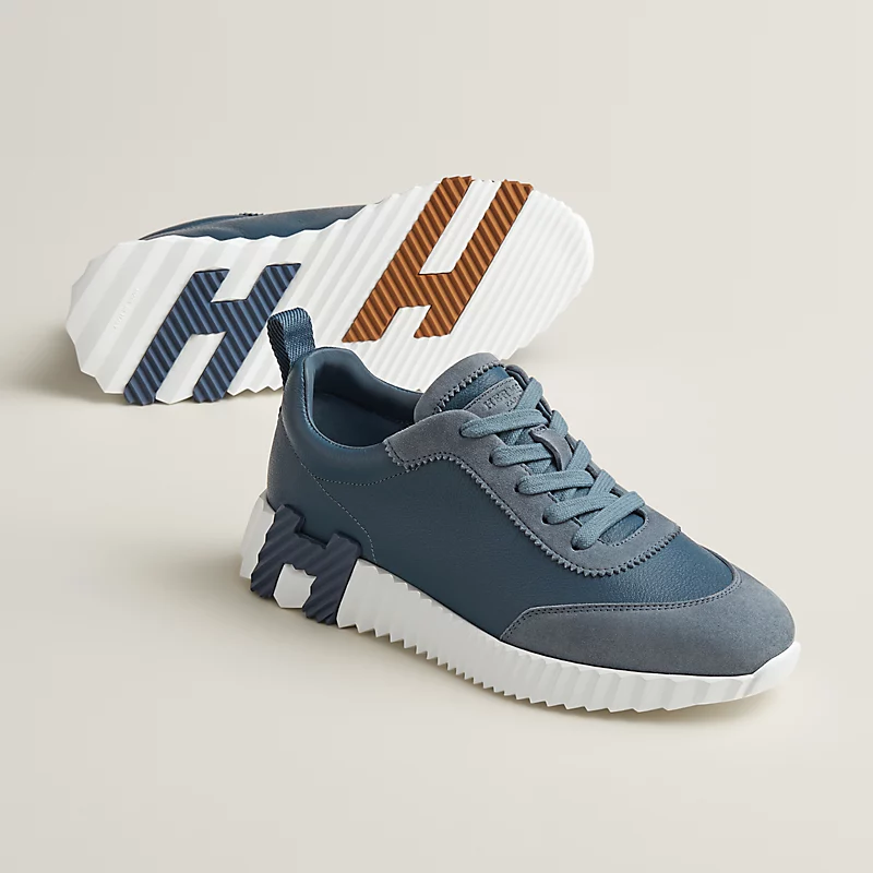 Hermes Bouncing Sneaker Bleu Mer - photo 3