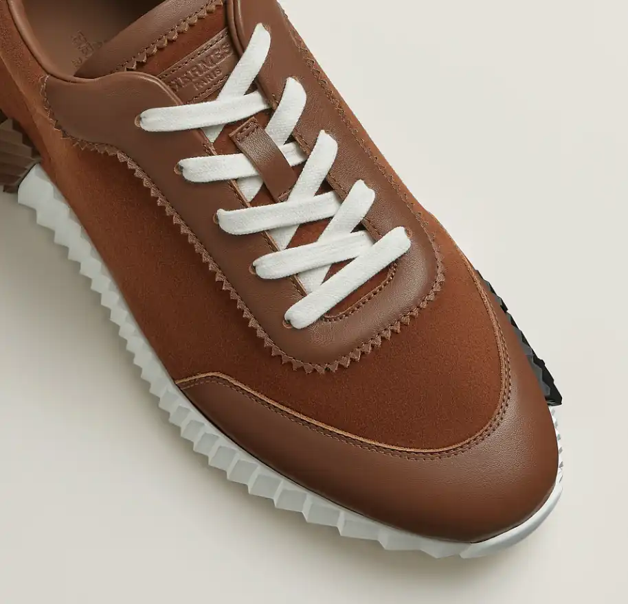 Hermes Bouncing Sneaker Gold - photo 5