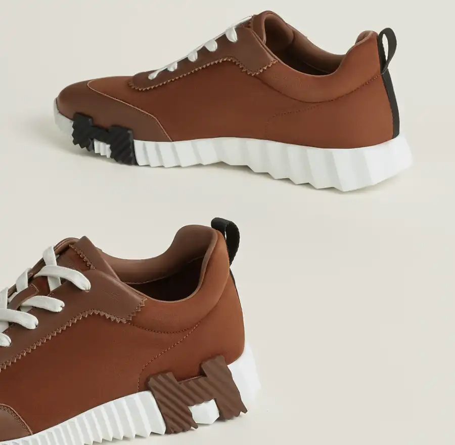 Hermes Bouncing Sneaker Gold - photo 4