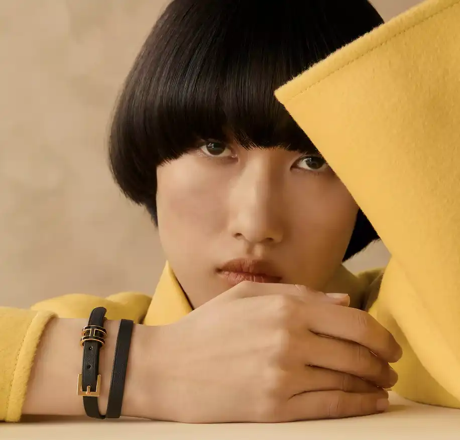 Hermes Pop H Double Tour Bracelet Black GHW - photo 3