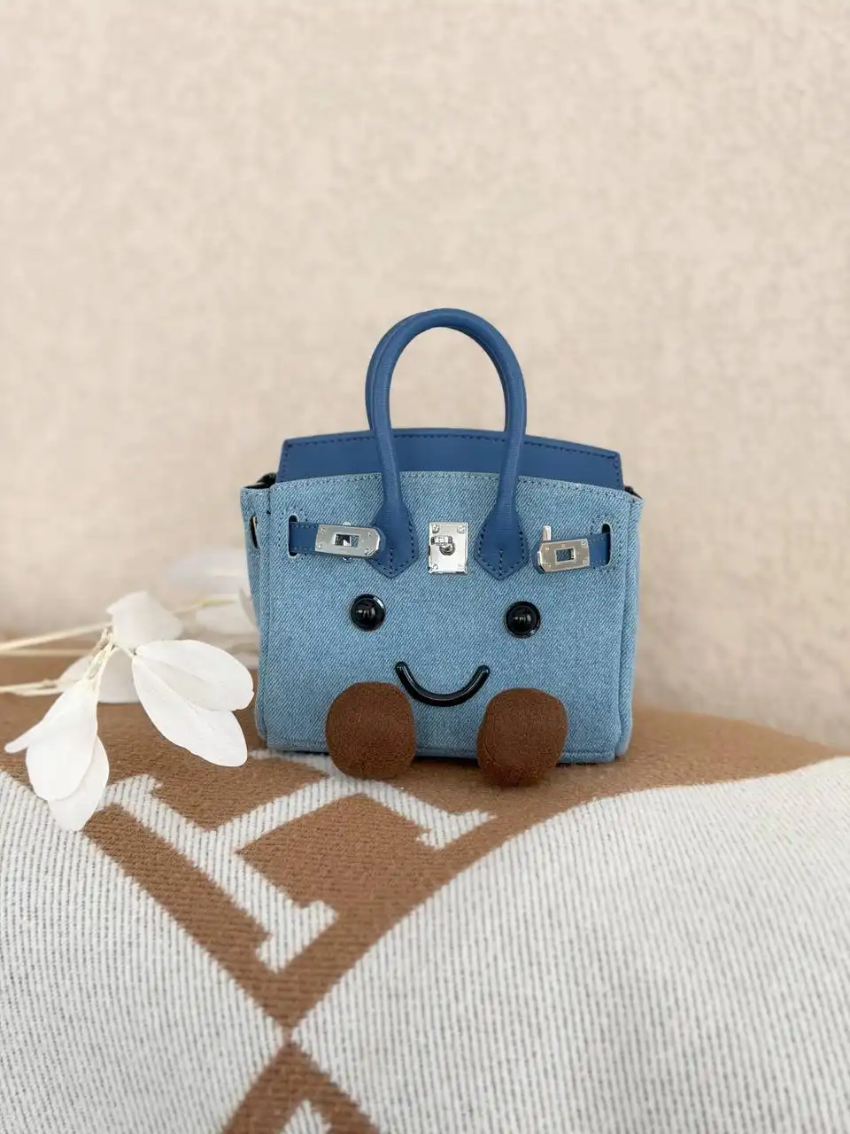 Jellycat Jellycat Birkin Small Cowboy Denim