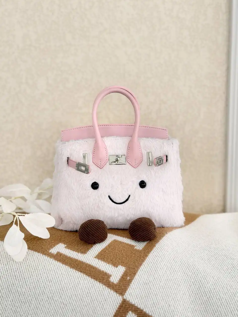 Jellycat Jellycat Birkin Medium Pink