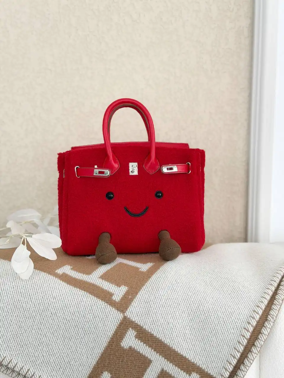 Jellycat Jellycat Birkin Medium Red New Year