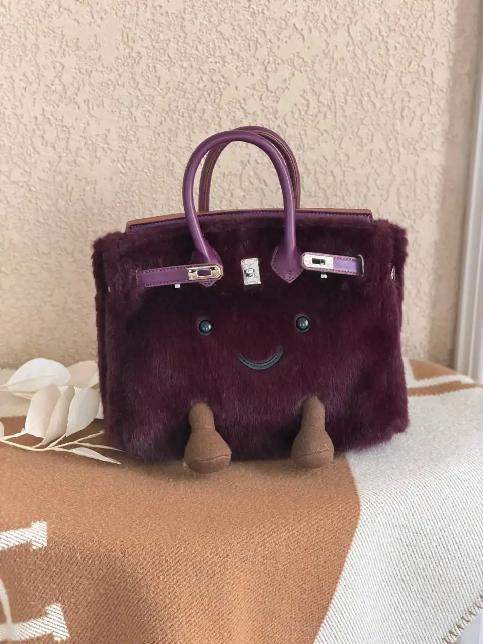 Jellycat Jellycat Birkin Medium Lilac Eggplant Purple