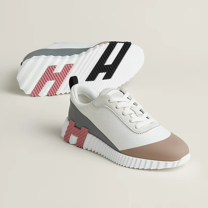 Hermes Bouncing sneaker Multicolor Blanc - photo 3