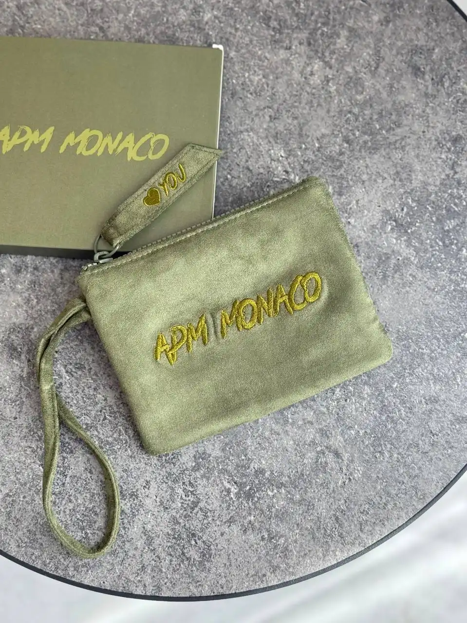 APM Monaco APM Monaco Pouch Green