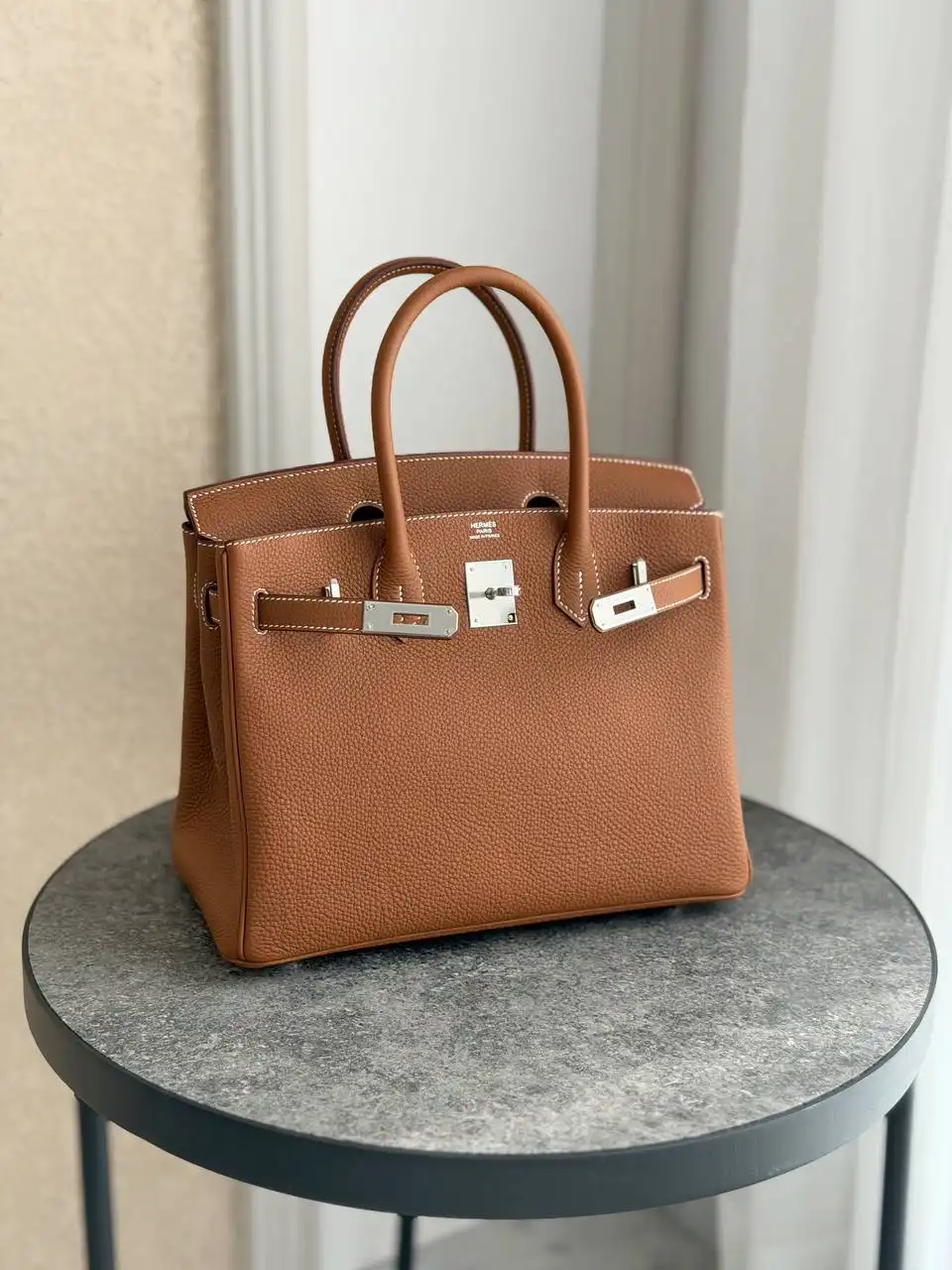 Hermes Hermes Birkin 30 / B30 Togo Gold PHW