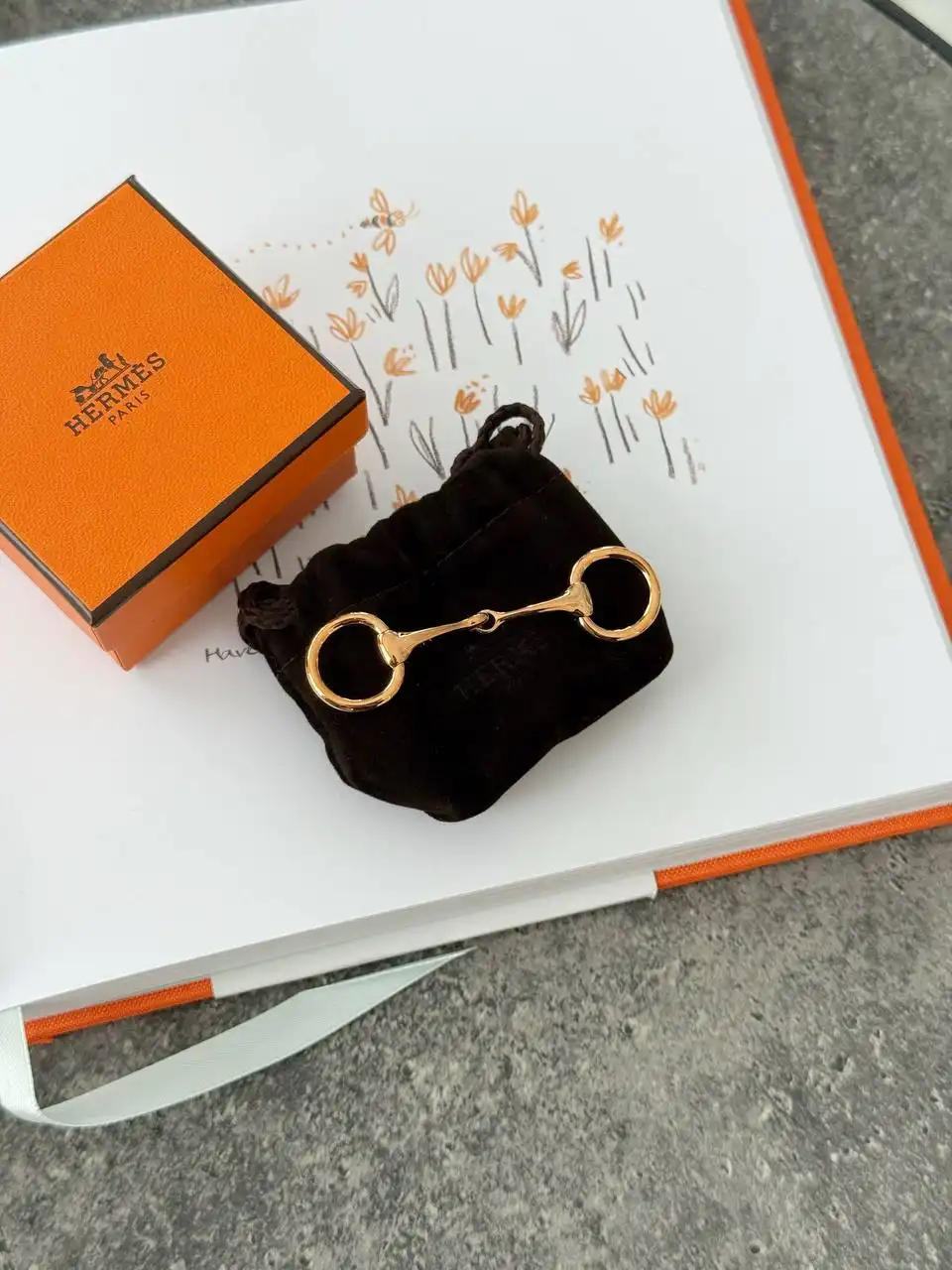 Hermes Hermes Mini Mors Twilly Ring RGHW