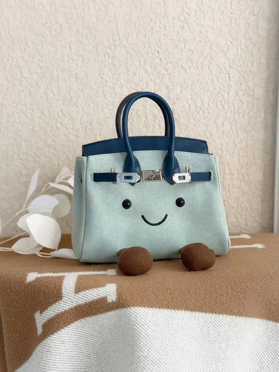 Jellycat Jellycat Birkin Medium Wash Denim