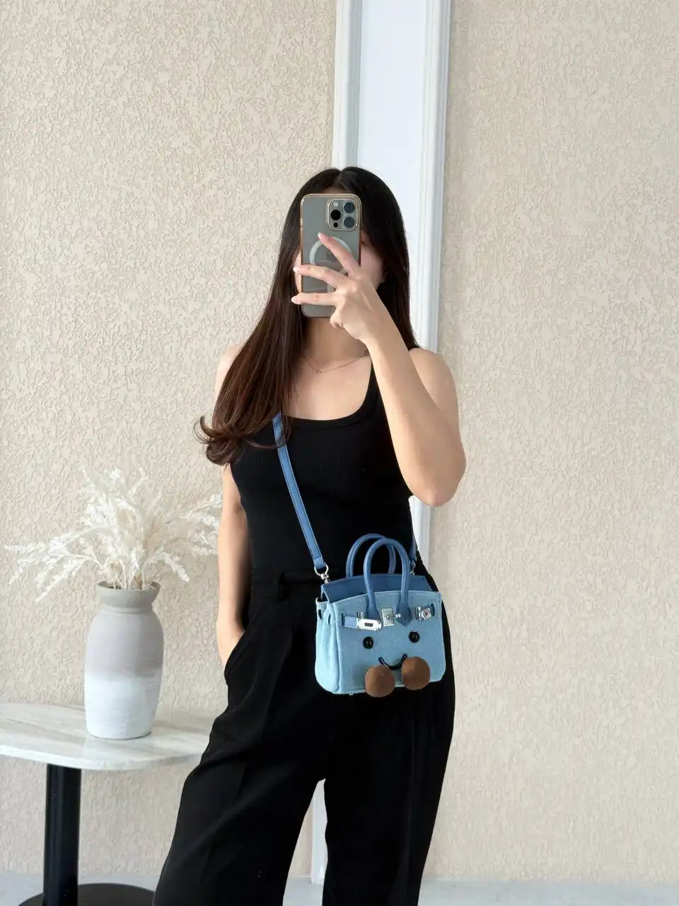 Jellycat Jellycat Birkin Small Cowboy Denim