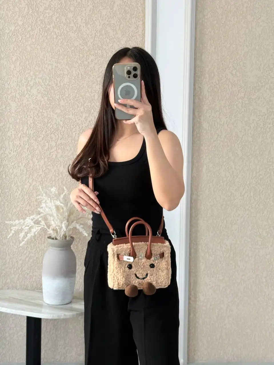 Jellycat Birkin Small Khaki Curly - photo 3