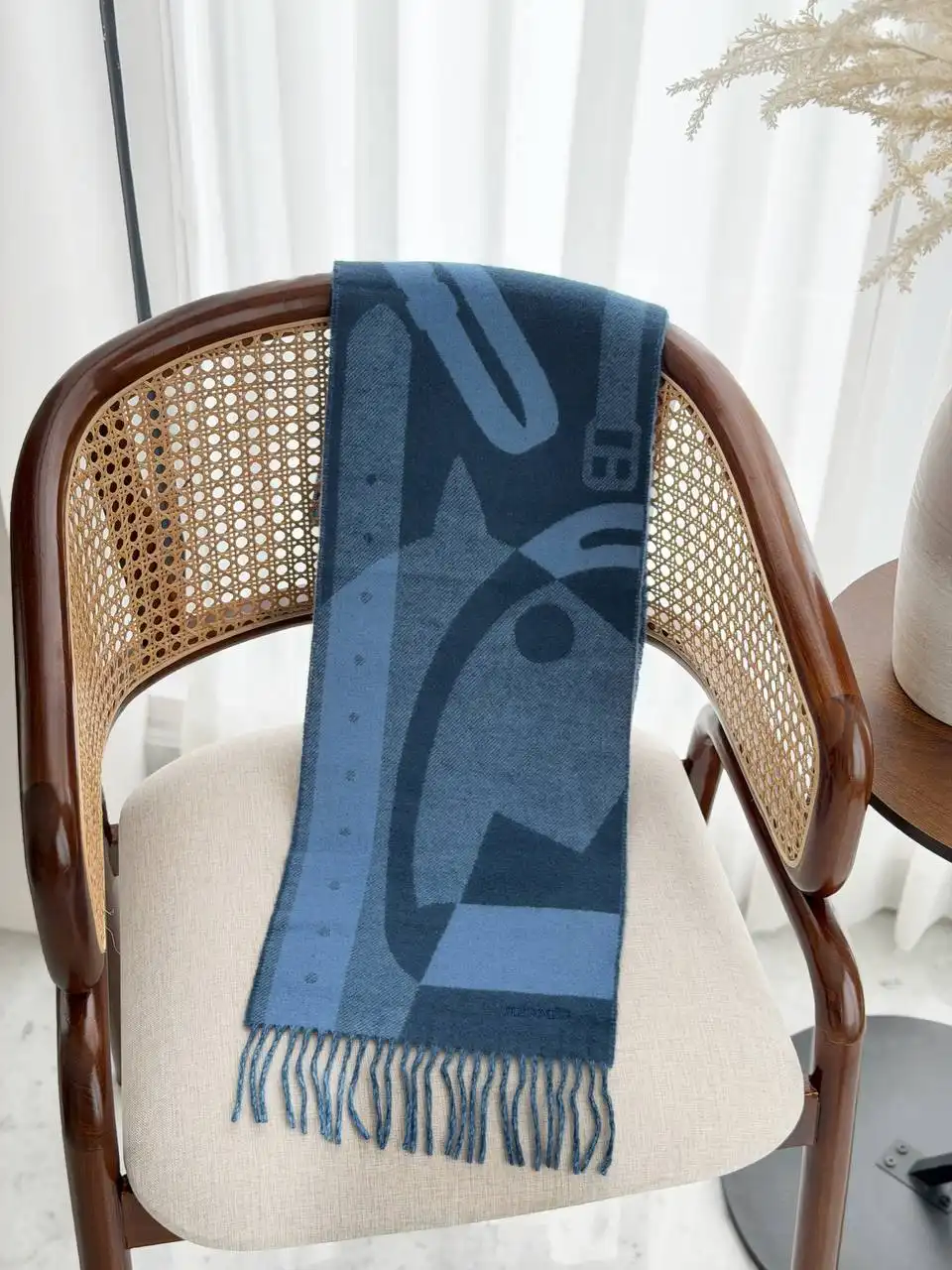 Hermes Hermes Ready Steady Go Scarf Indigo / Denim